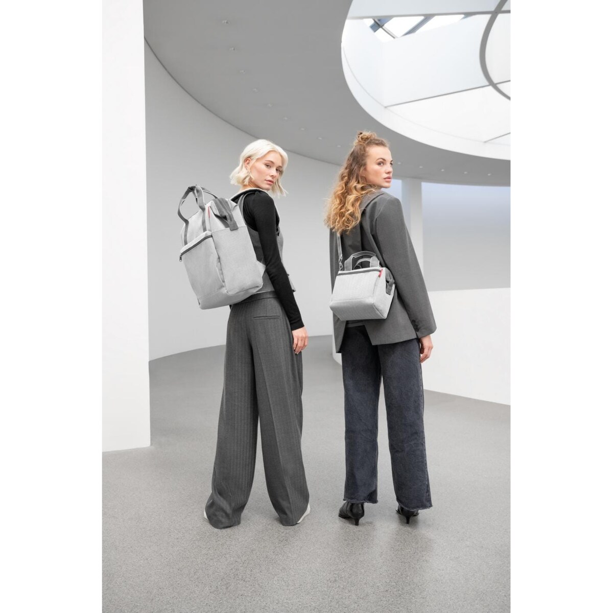 Torba ALLROUNDER CROSS, herringbone grey