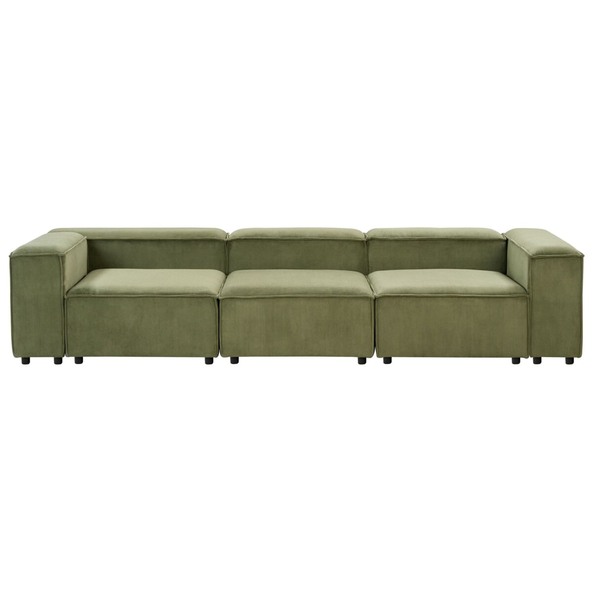 Sofa modułowa ARDAL Sztruks Zielony dla 3 osób
