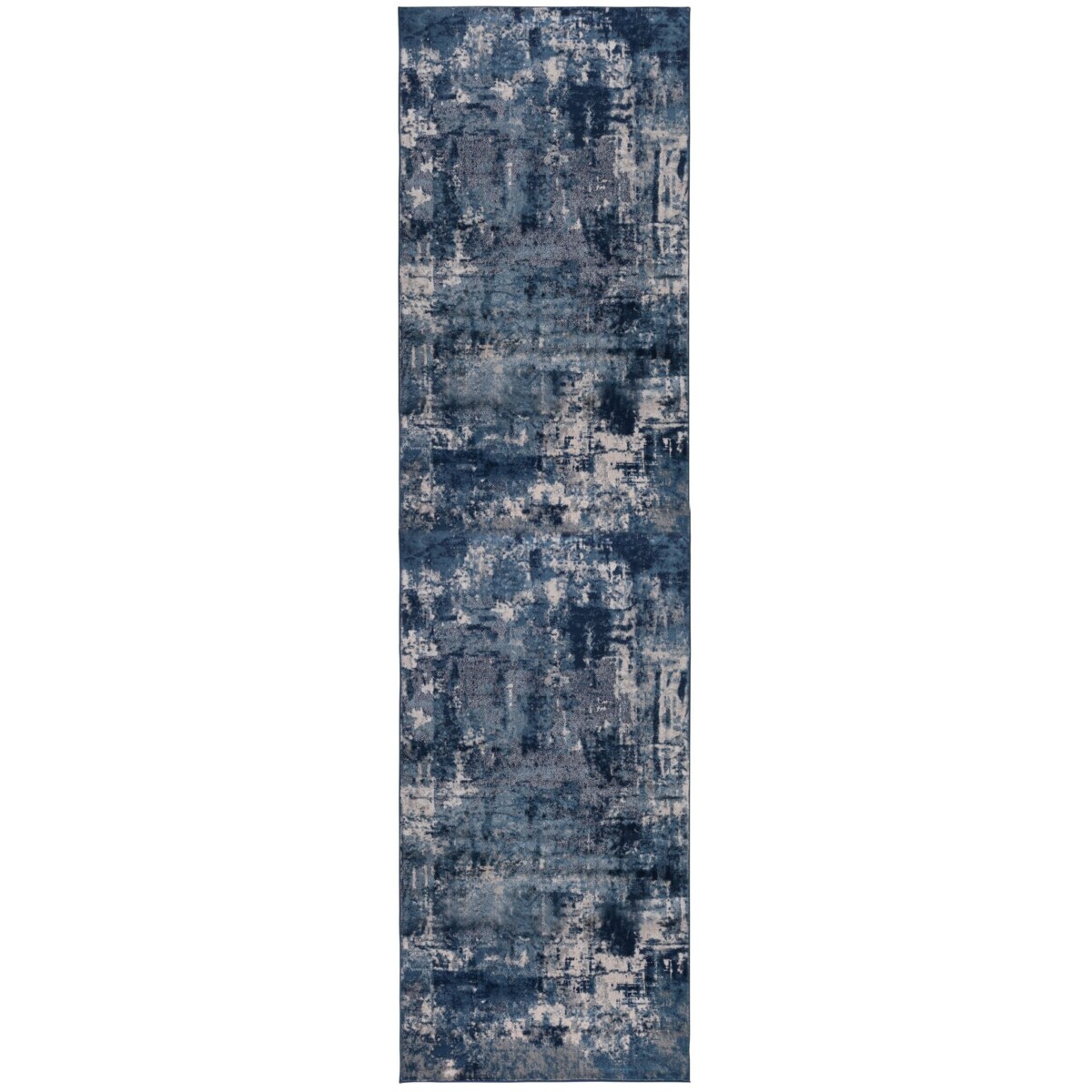 Dywan Nowoczesny Cocktail Wonderlust Ciemno Niebieski 80x150