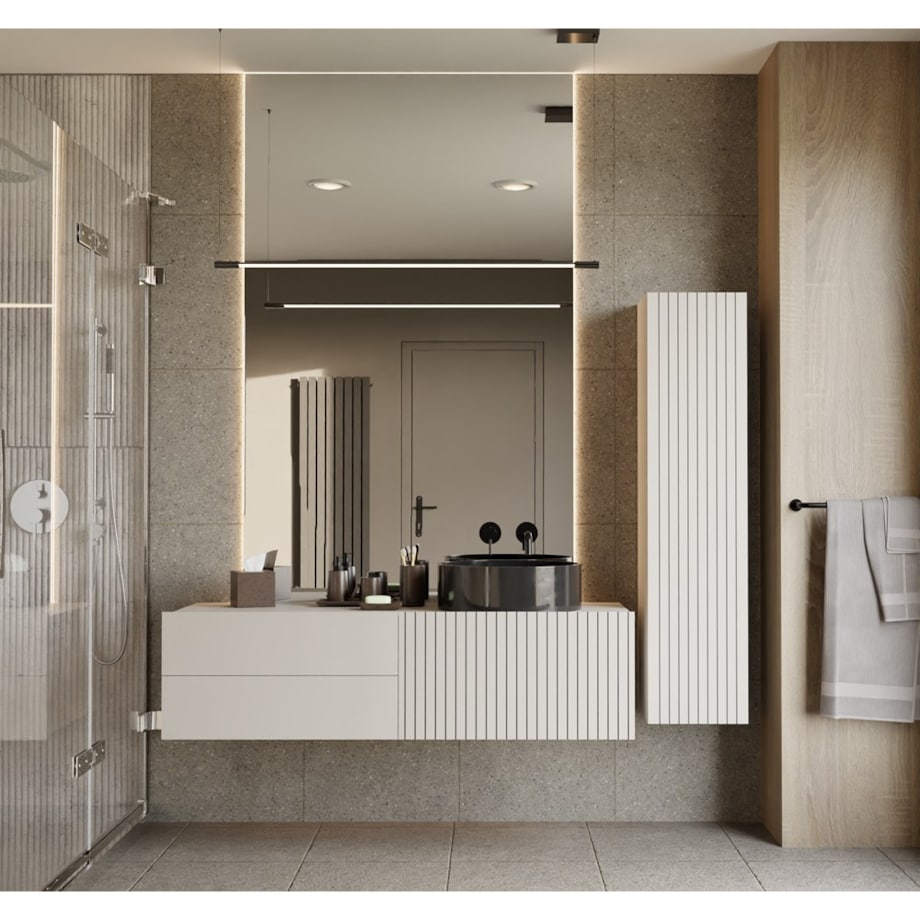 Słupek łazienkowy TIGO 1D KASZMIR