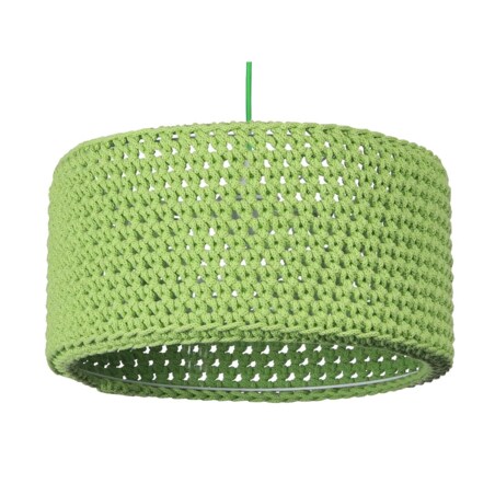 Lampa wisząca COTTON 40 zielona