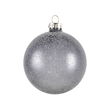 Zestaw 24 bombek WINTERLIGHT Szkło Różowe złoto