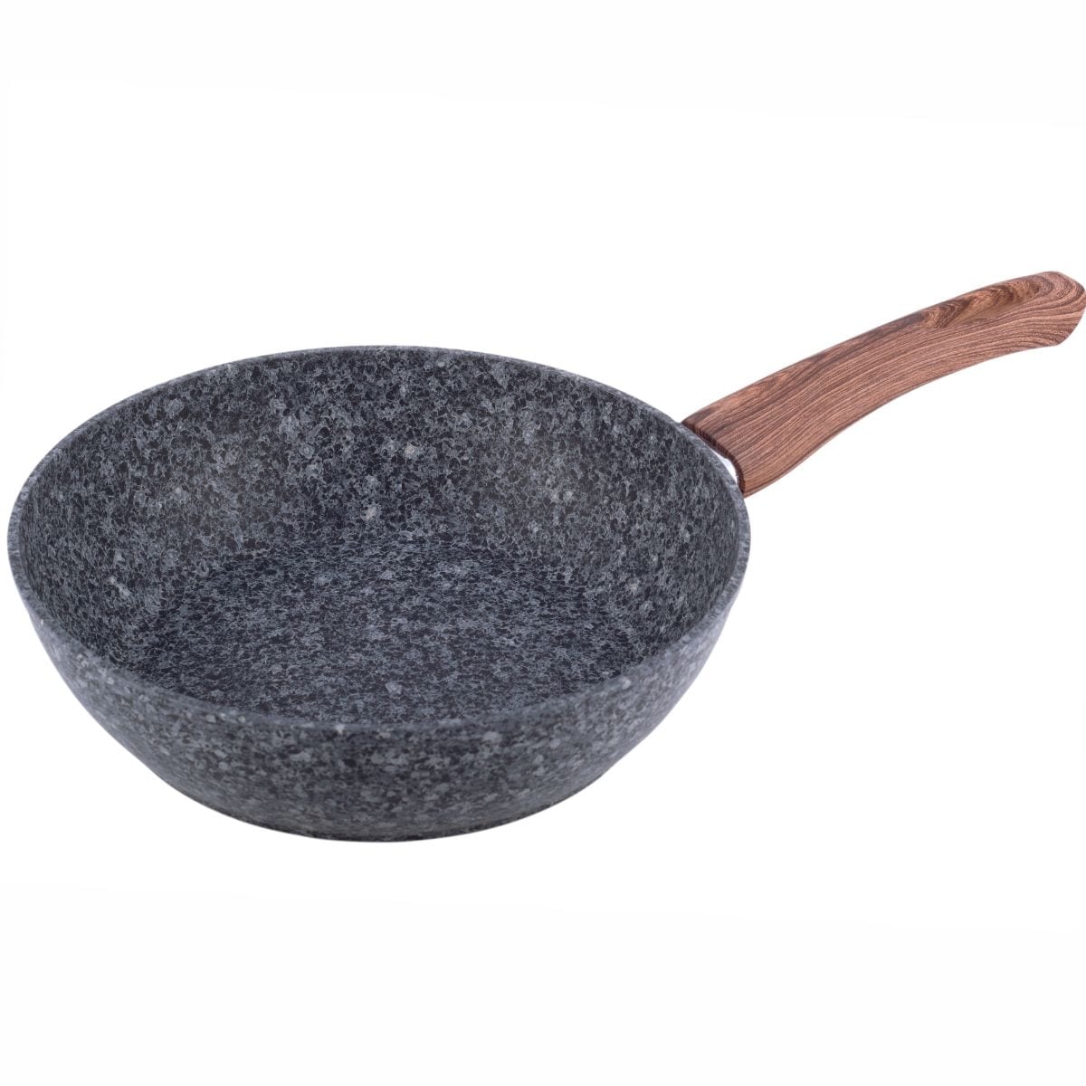Patelnia granitowa głęboka wok 24cm indukcja KAMILLE