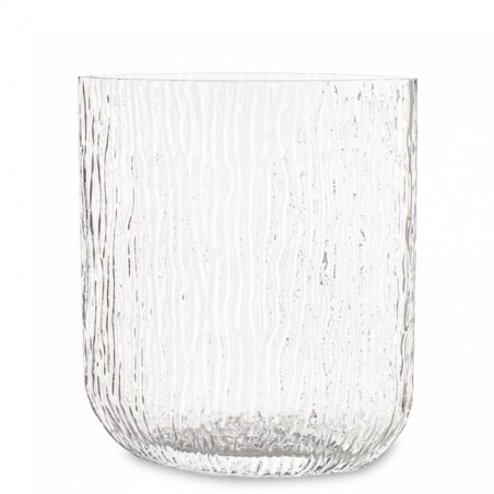 Wazon szklany 21,5x19x8,5 cm VERO-2 przezroczysty