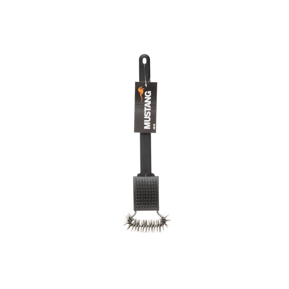 Metalowa szczotka do grilla 3w1 MUSTANG, 41 cm