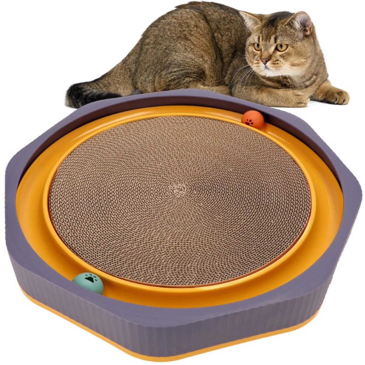 Drapak Dla Kota Zabawka Kocimiętka Okrągła Do Drapania Zabawka