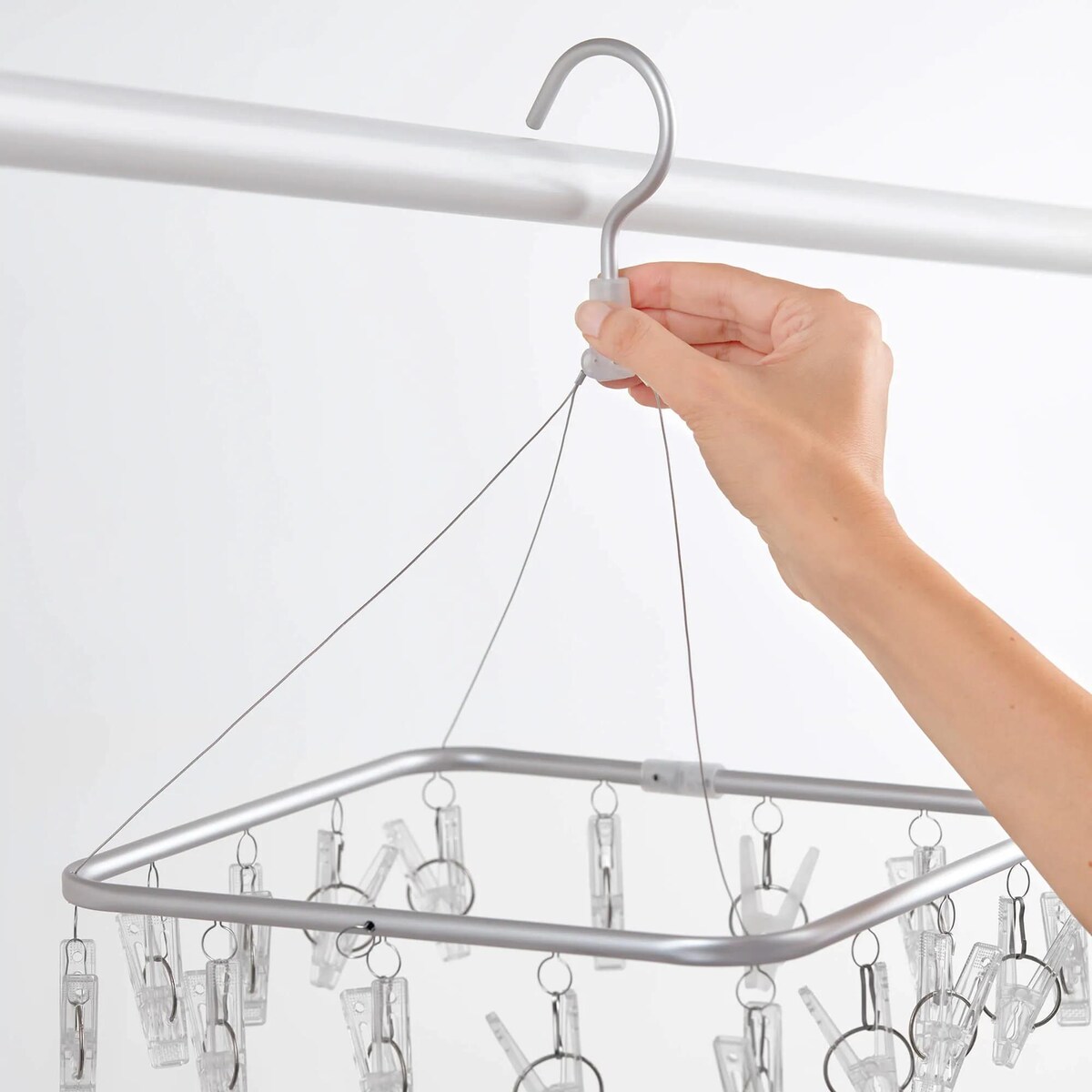 Suszarka wisząca 16 klipsów Rayen