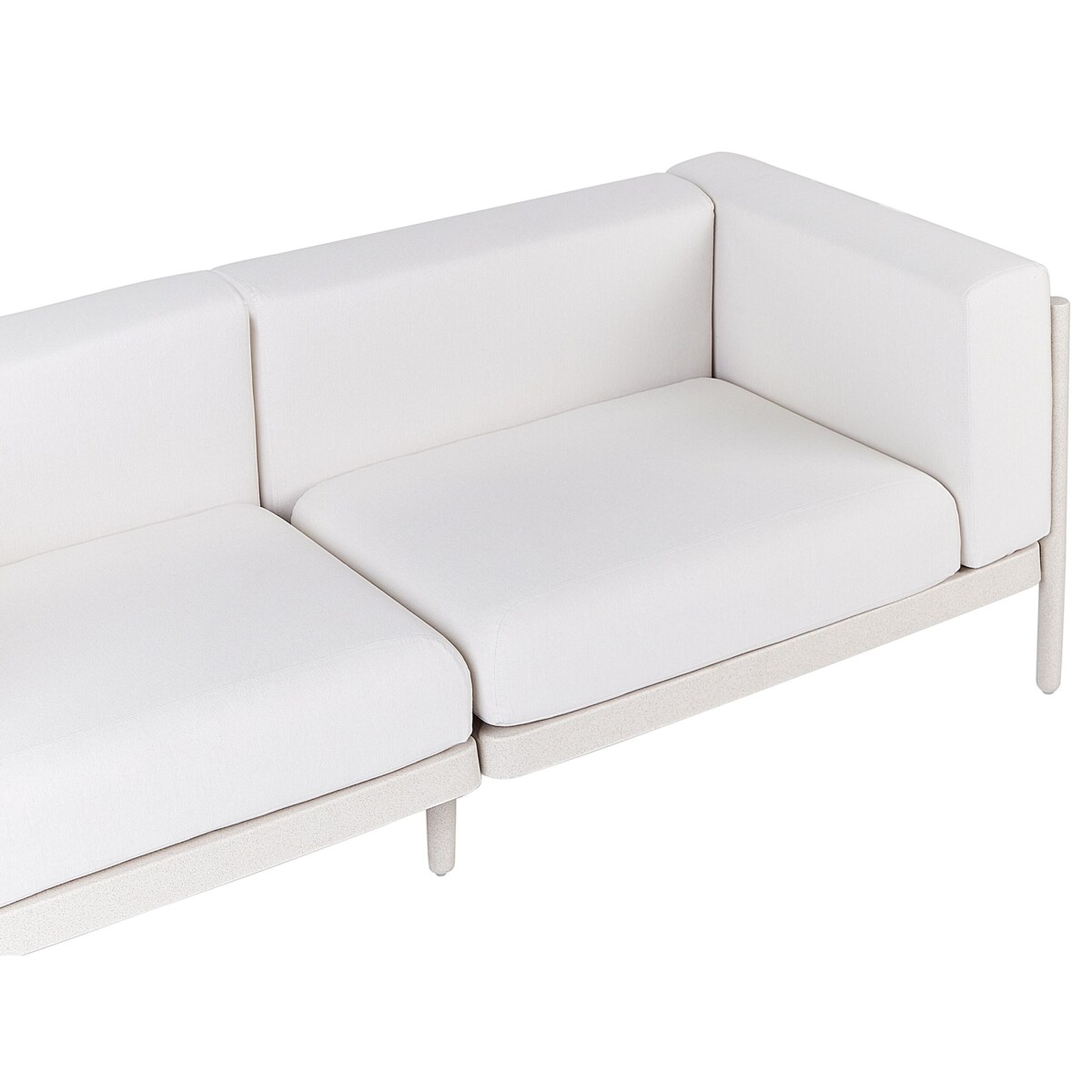 Sofa dwuosobowa 2-osobowa Jasnobeżowy FERRETTI