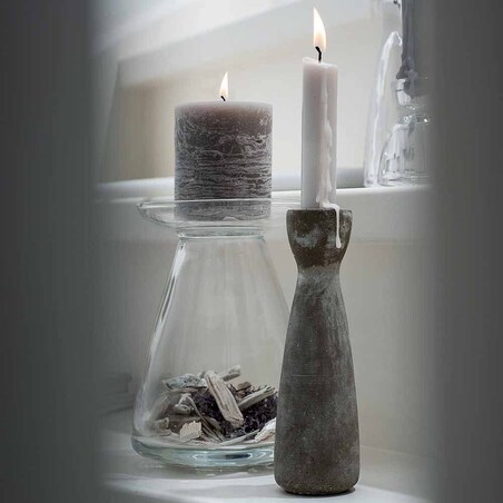 Leonardo świecznik betonowy 17cm Milano L032965