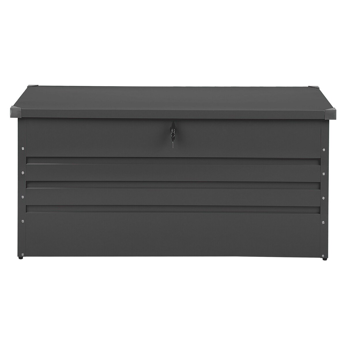 Skrzynia do przechowywania 132 x 62 cm Grafitowy CEBROSA