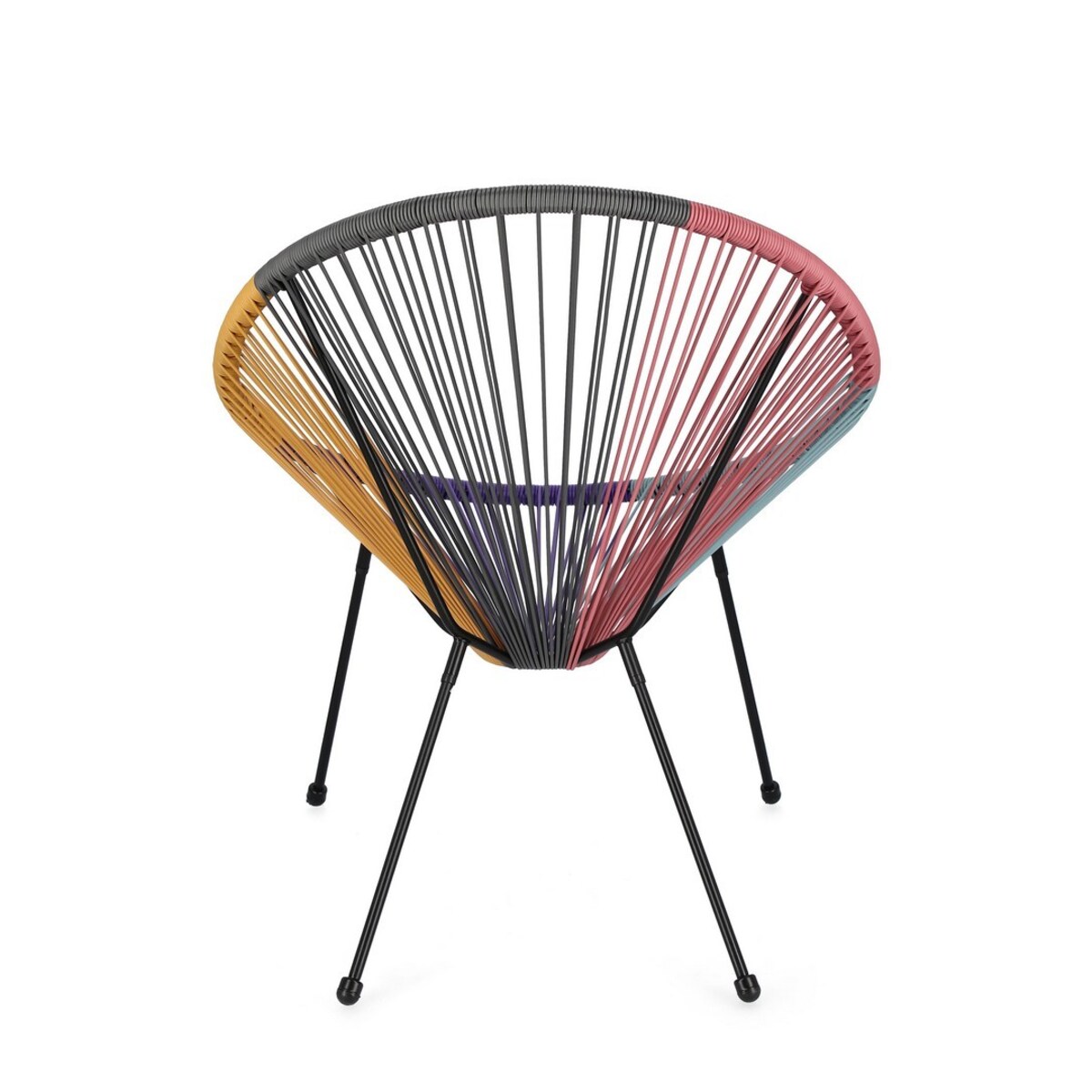 BIZZOTTO krzesło ogrodowe PARKER wielokolorowe