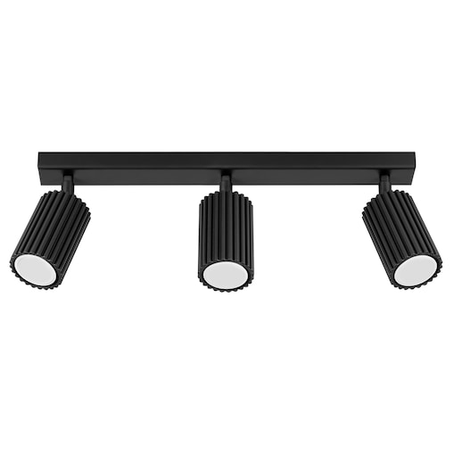 Plafon KARBON 3L czarny