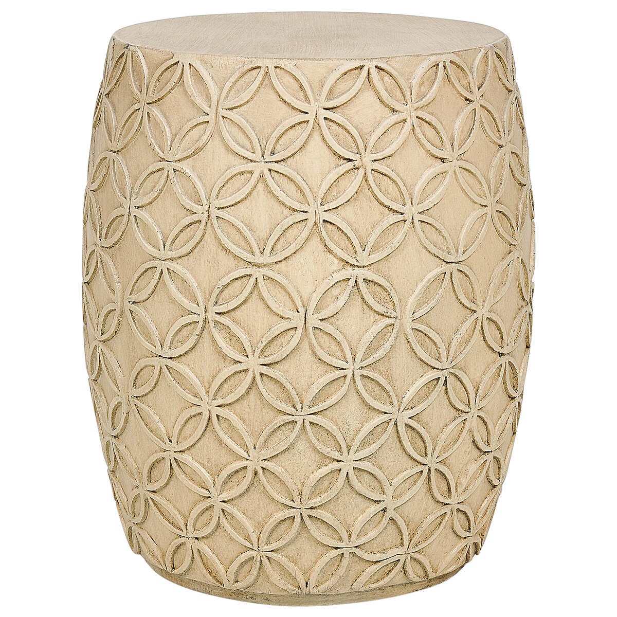 Stolik pomocniczy ZOGNO 33 cm 33 cm Jasnobeżowy
