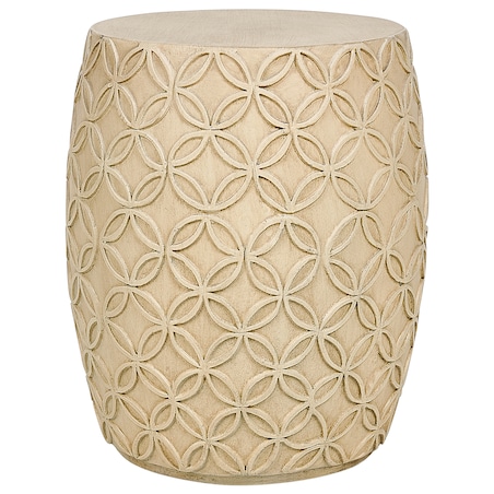 Stolik pomocniczy ZOGNO 33 cm 33 cm Jasnobeżowy