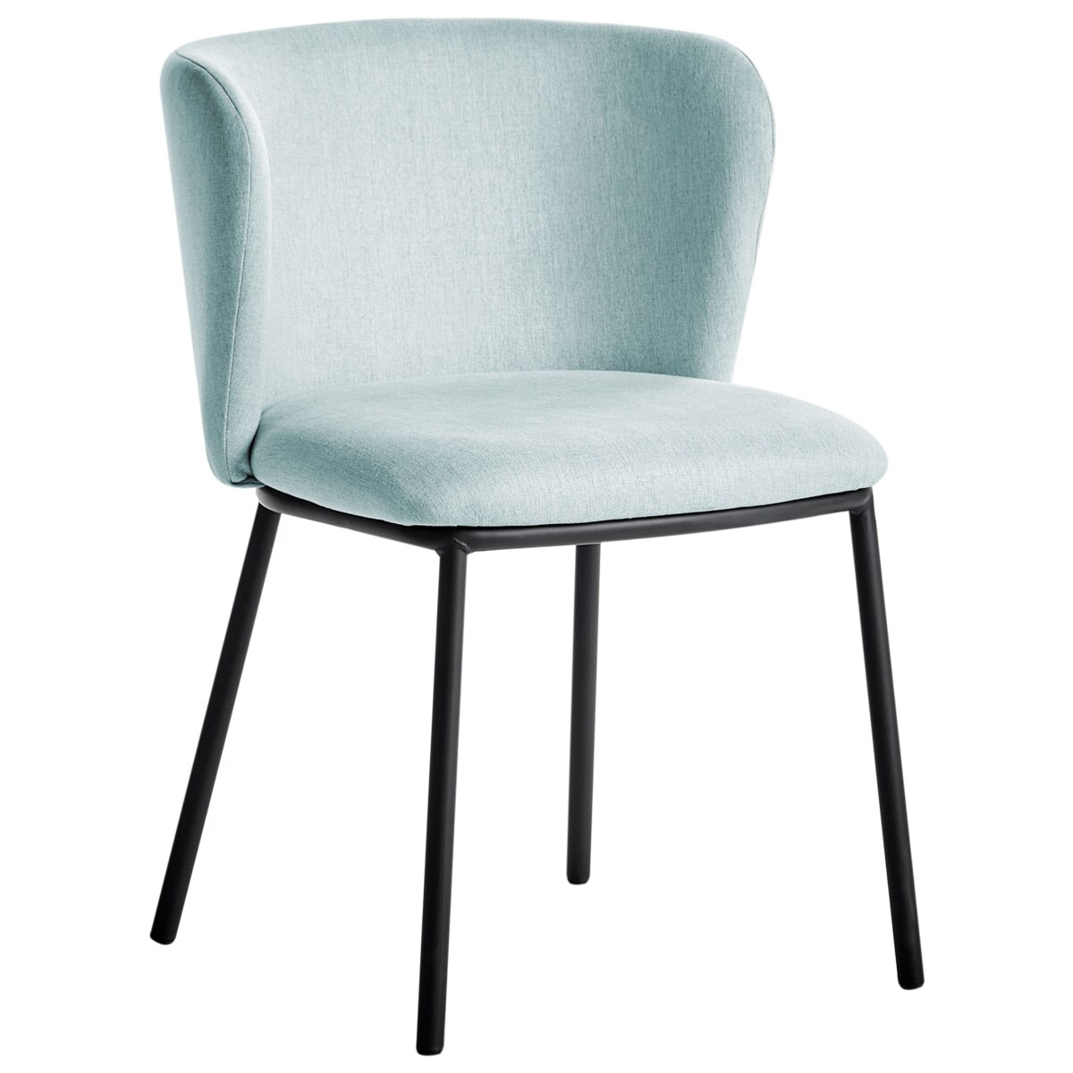 Zestaw 2 krzeseł do jadalni MINA Błękitny