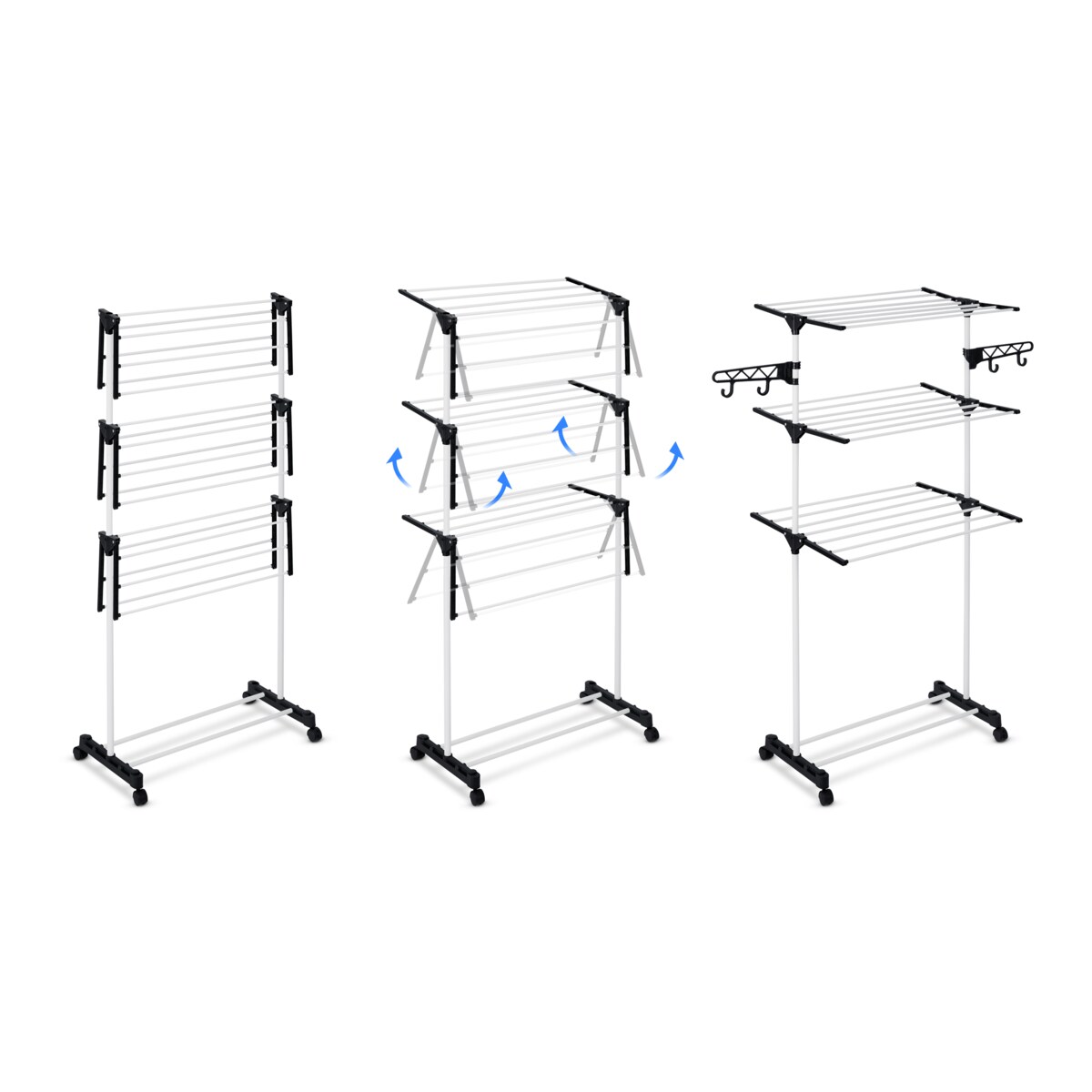 Suszarka na pranie stojąca pionowa 15m Massido Delia