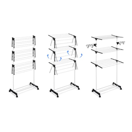 Suszarka na pranie stojąca pionowa 15m Massido Delia