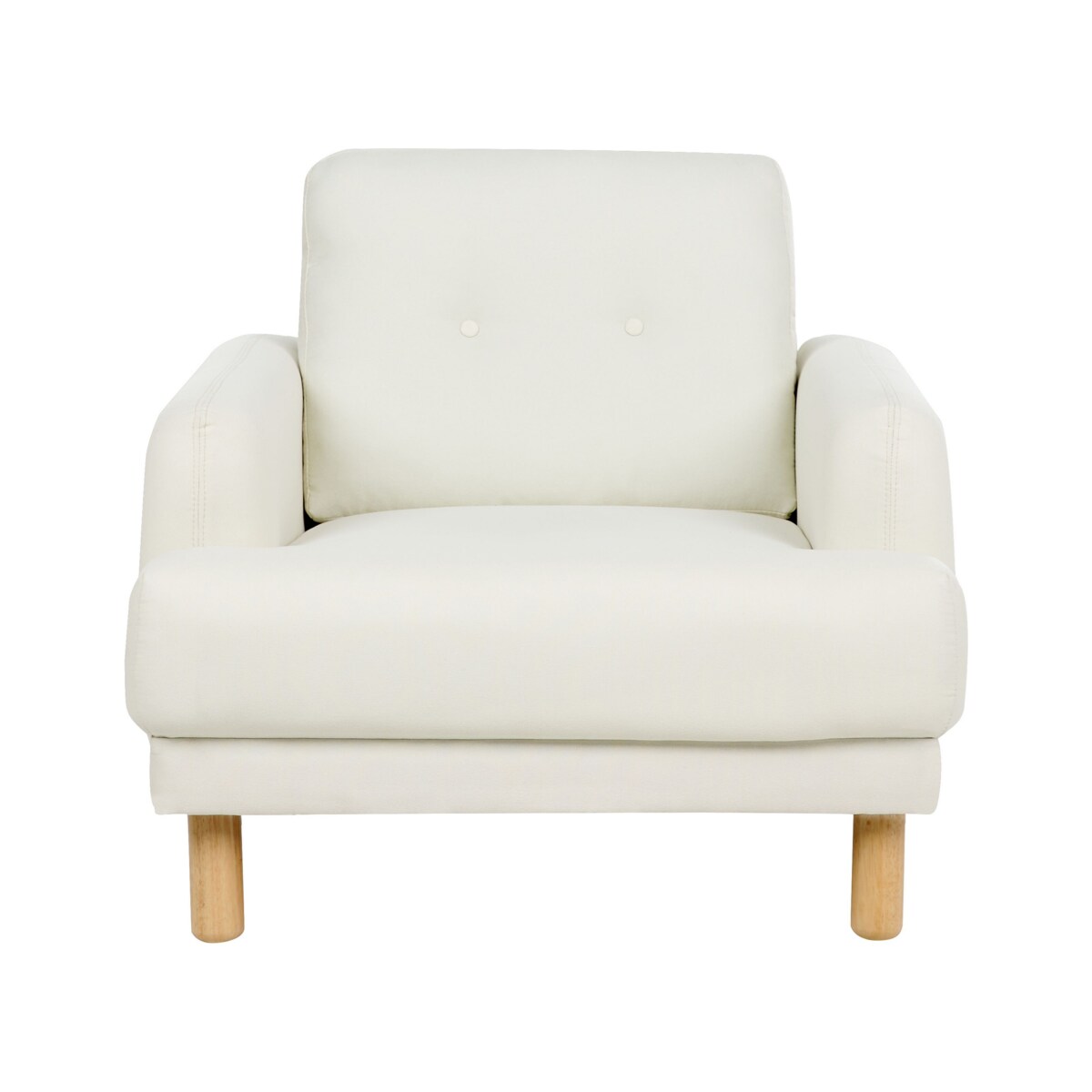 Fotel złamana biel TUVE