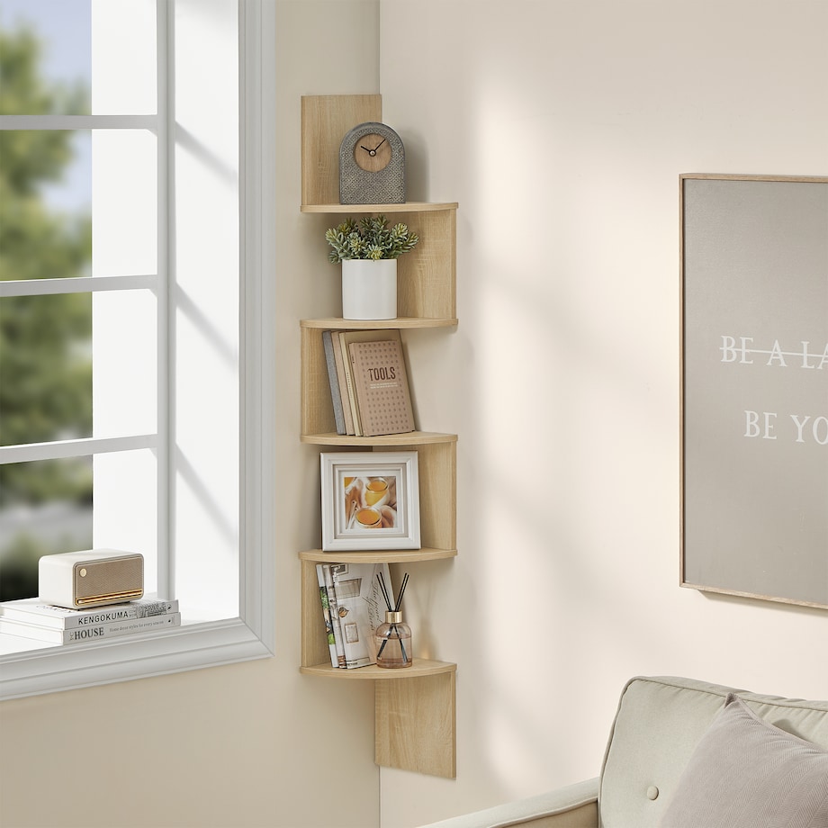 Regał drabinkowy Artisan, organizacyjny na książki, nowoczesny design