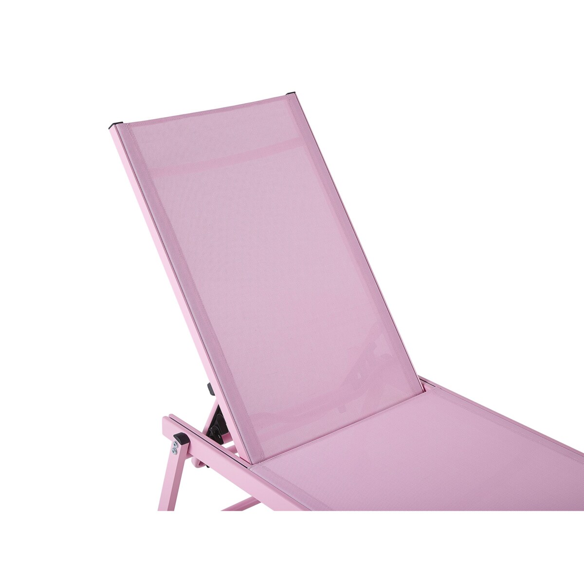 Leżak ogrodowy różowy PORTOFINO