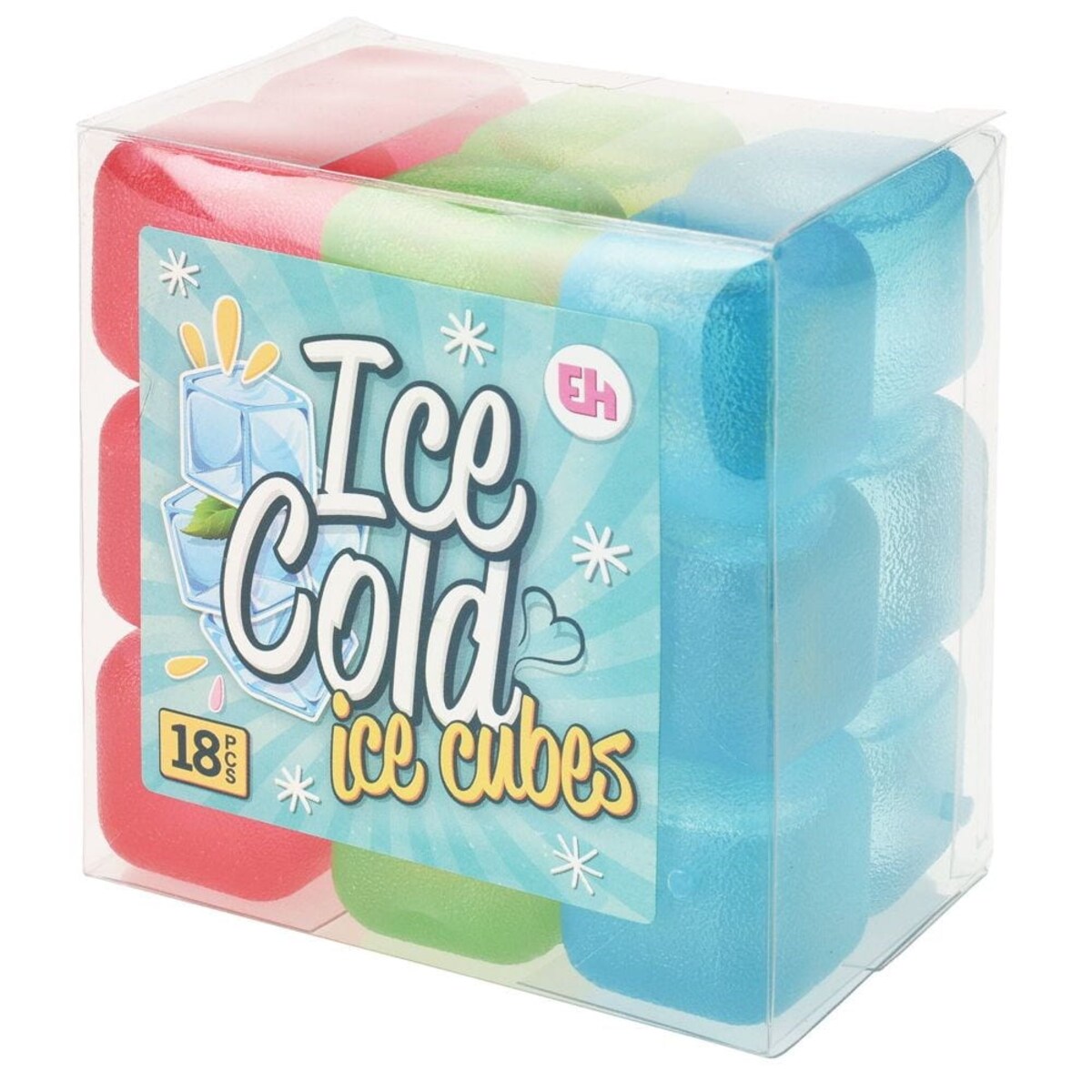 Kostki lodu wielokrotnego użytku zestaw 18 el.