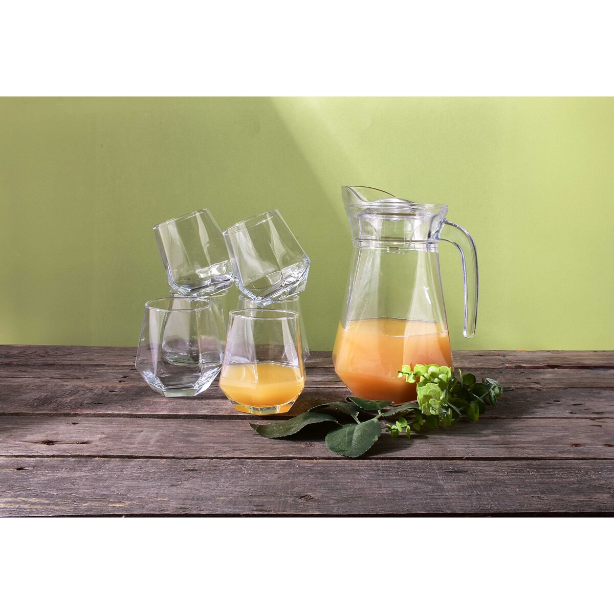 ADEL Komplet dzbanek i 6 szklanek1,4L 6x330ml