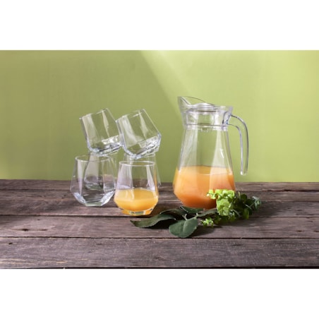 ADEL Komplet dzbanek i 6 szklanek1,4L 6x330ml