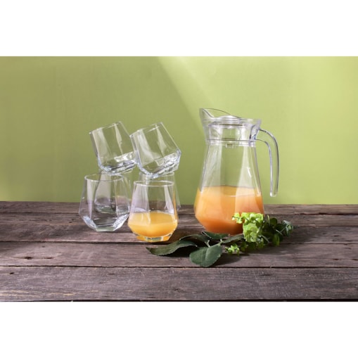 ADEL Komplet dzbanek i 6 szklanek1,4L 6x330ml