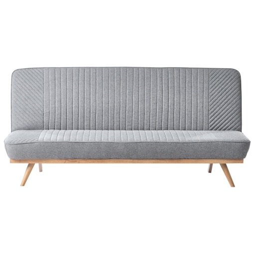 Sofa rozkładana dla 2 osób KALFAFEL Ciemnoszary