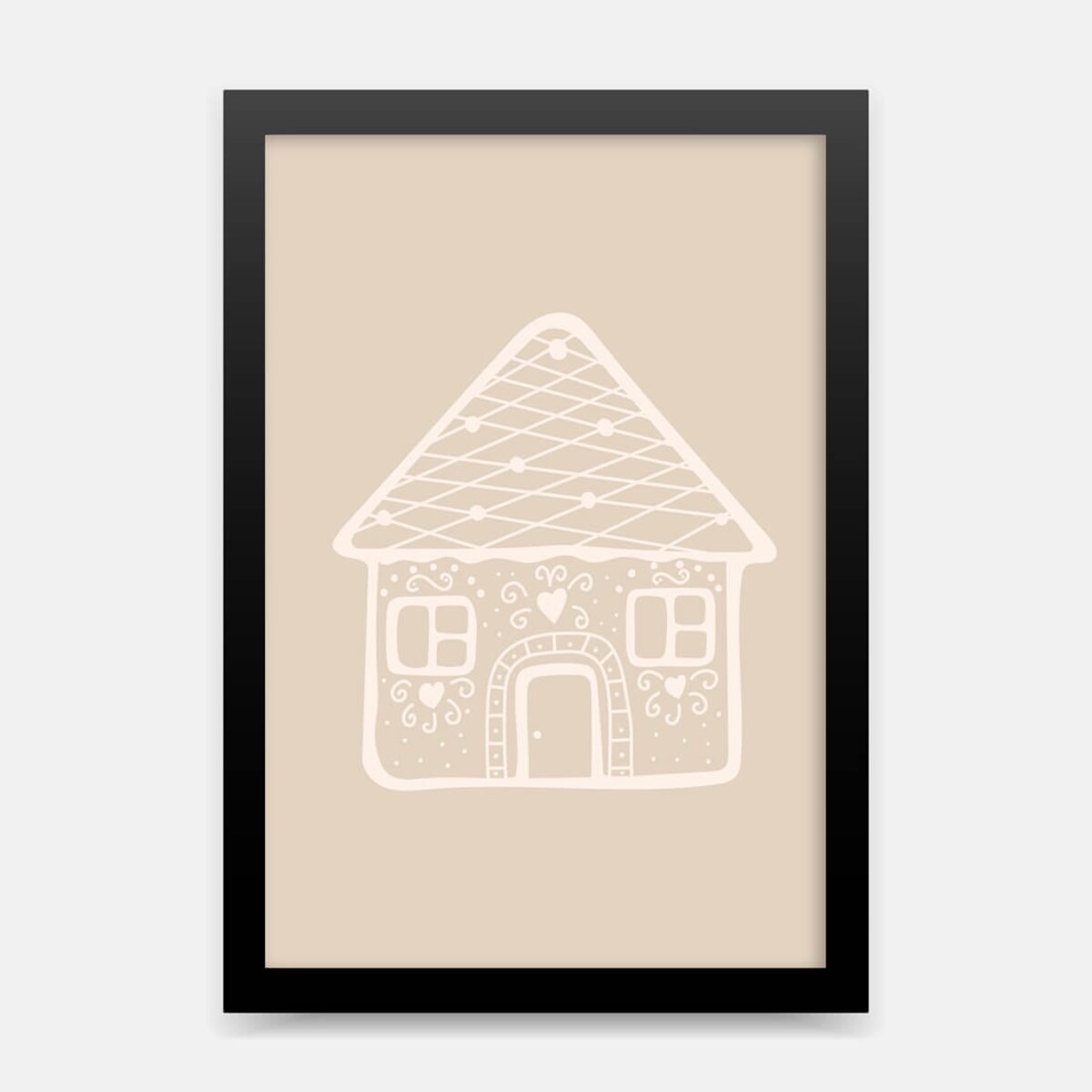 Plakat dla dzieci Domek 20x30