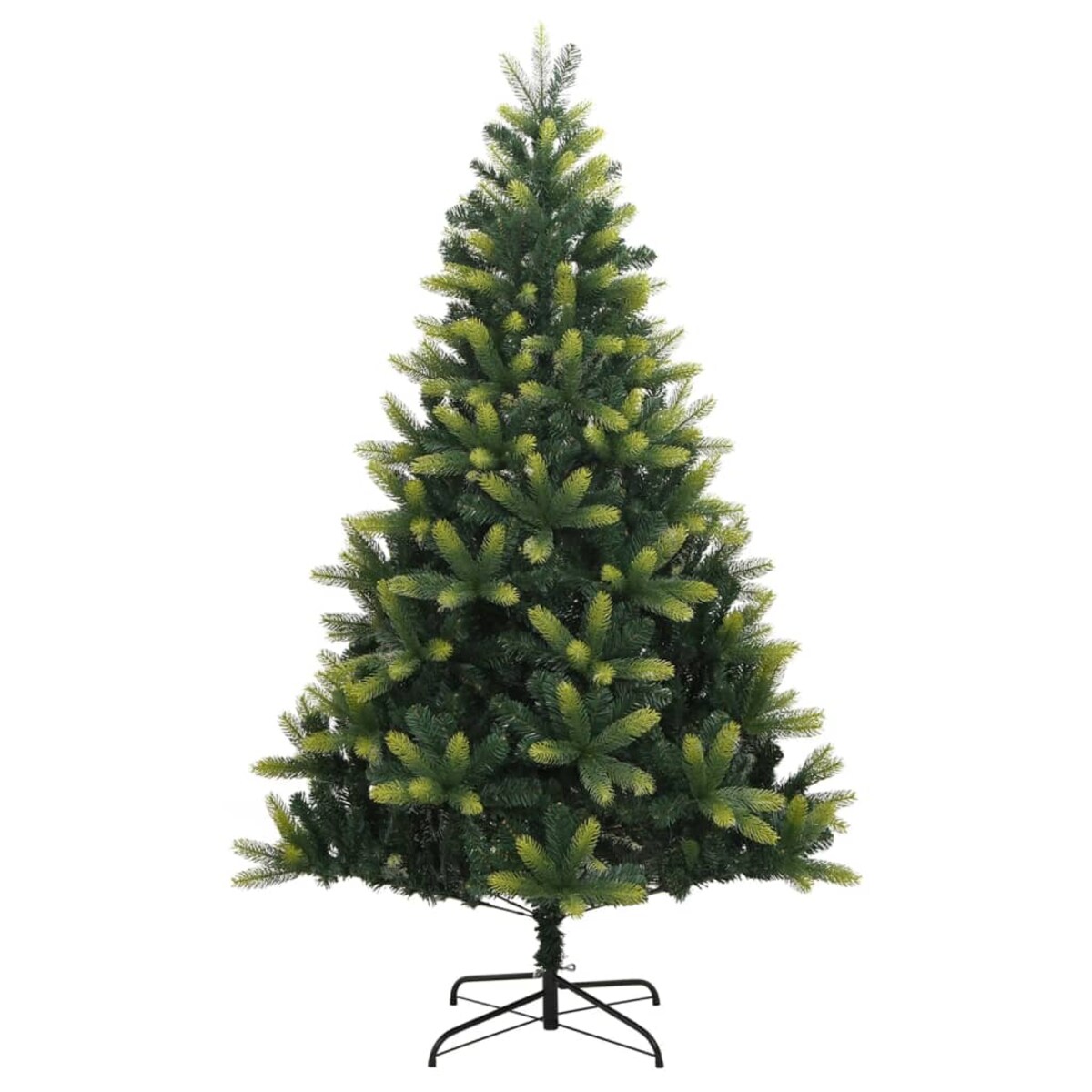 vidaXL Sztuczna choinka zawiasowa ze stojakiem, 210 cm
