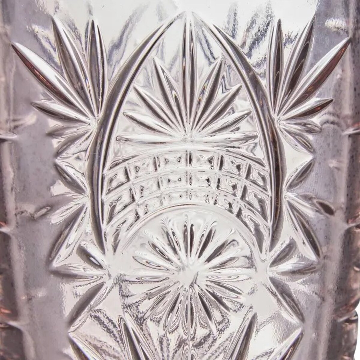 Komplet 4 szklanek, 350 ml, Ayla, odcienie różu