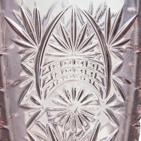 Komplet 4 szklanek, 350 ml, Ayla, odcienie różu