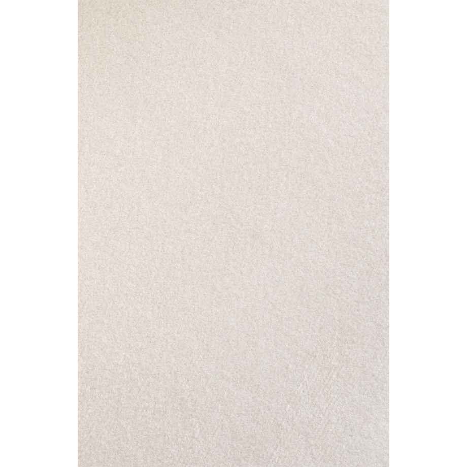 Fotel aksamitny na trzech nogach Maupiti kremowy