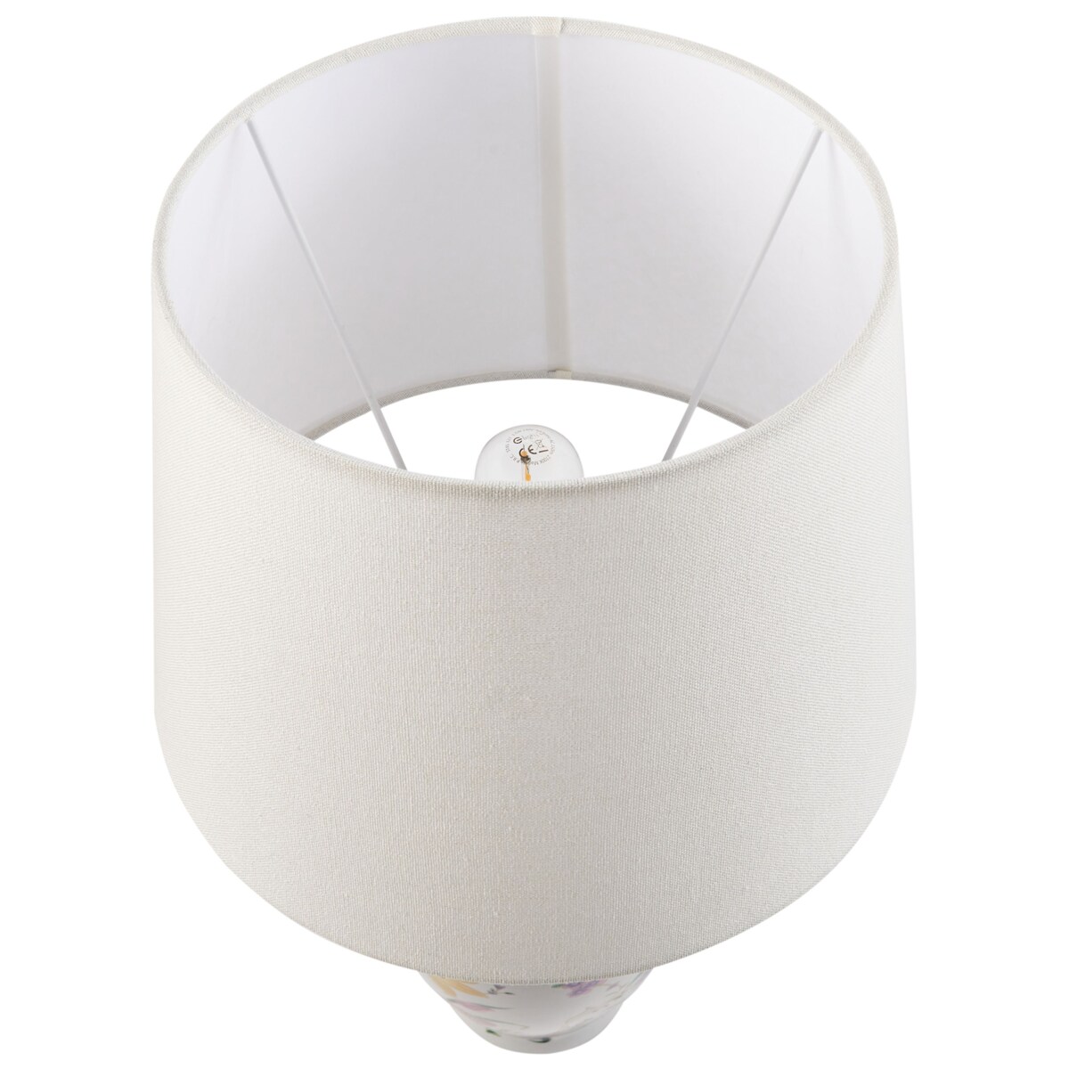 Lampa stołowa ACROSSO Porcelana Biały