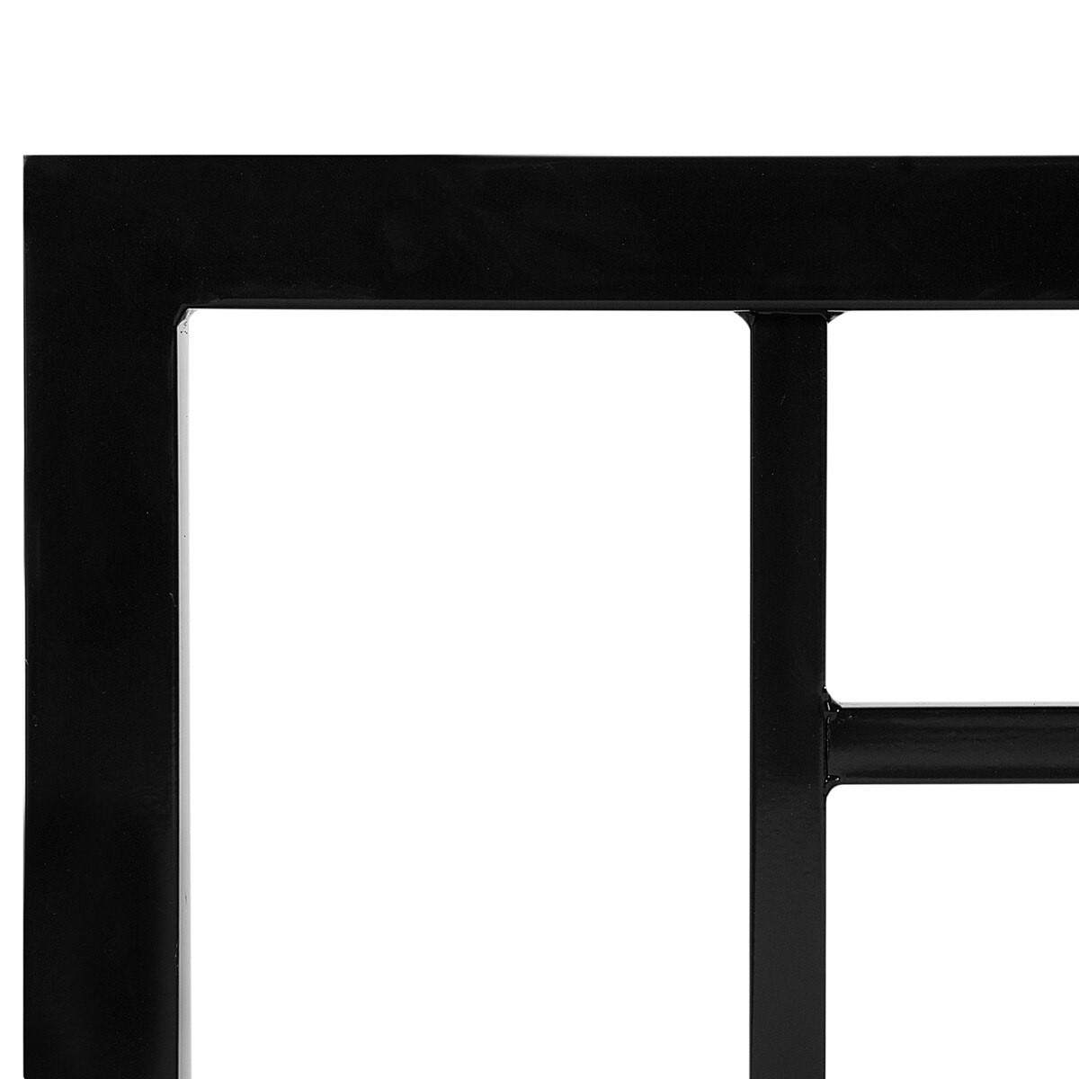 Łóżko Metal CUSSET 160 x 200 cm Czarny
