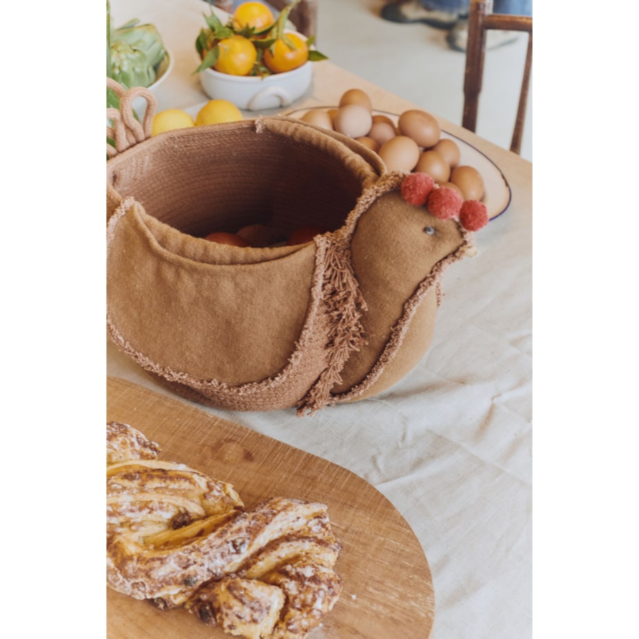 Lorena Canals - Kosz dekoracyjny Kura Toffie, Farm