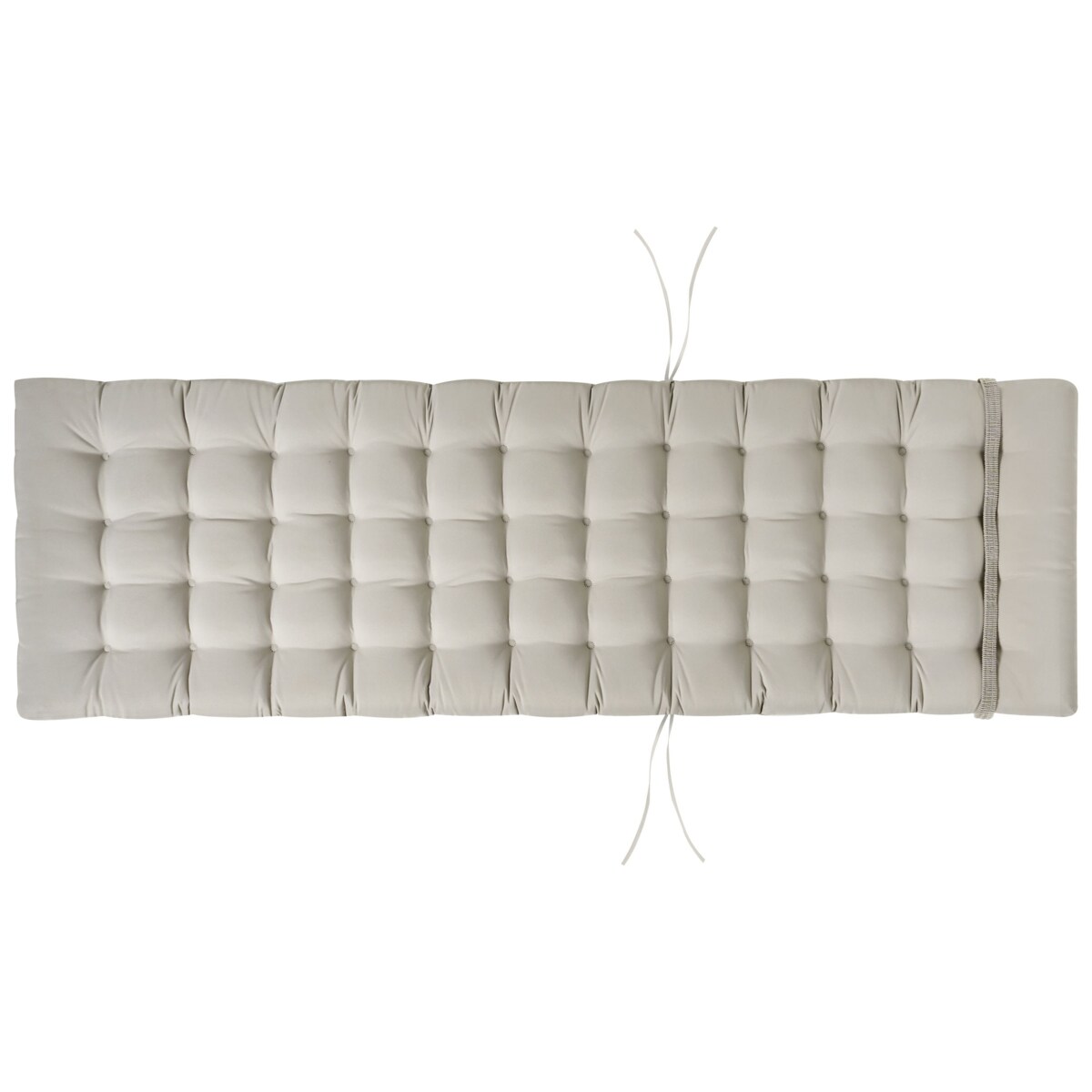 Poduszka na leżak ogrodowy CESANA PREMIUM Beżowoszary