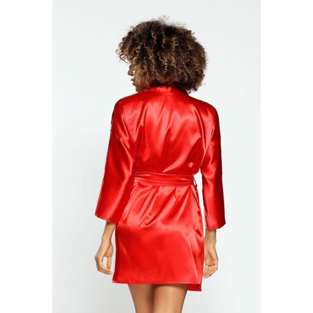 Szlafrok Marion Czerwony Czerwony, XXL