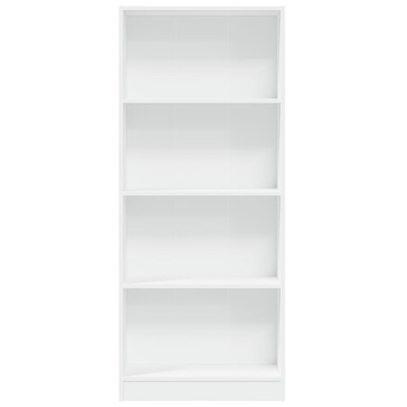 vidaXL Regał, biały, 60x24x143 cm, materiał drewnopochodny