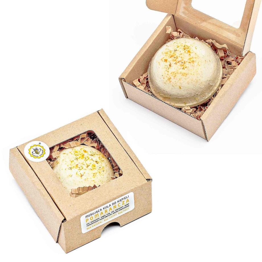 POMARAŃCZA kula do kąpieli