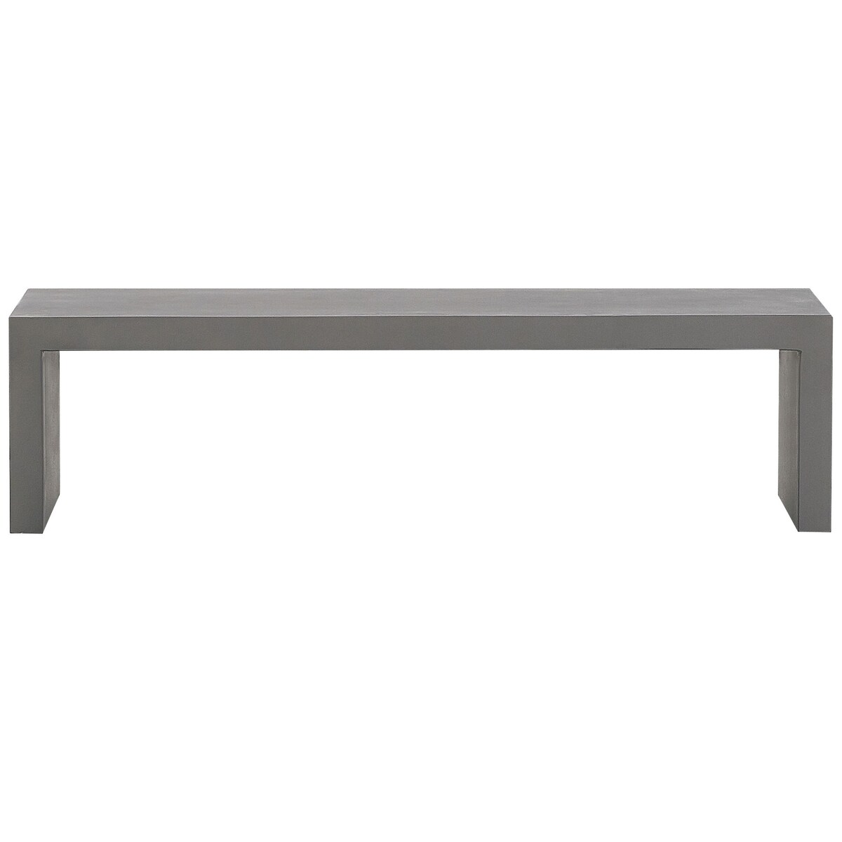 Ławka ogrodowa TARANTO 150 cm Beton Szary