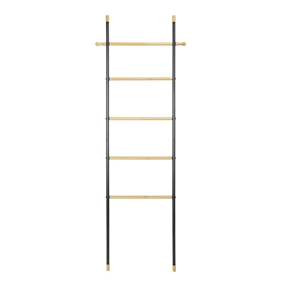 Wieszak na ręczniki, drabina z bambusowymi szczeblami, Loft, WENKO