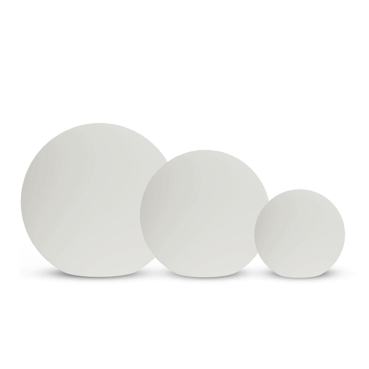 Ogrodowa lampa stojąca Globo EKO0458 Eko-light kula IP44 biała