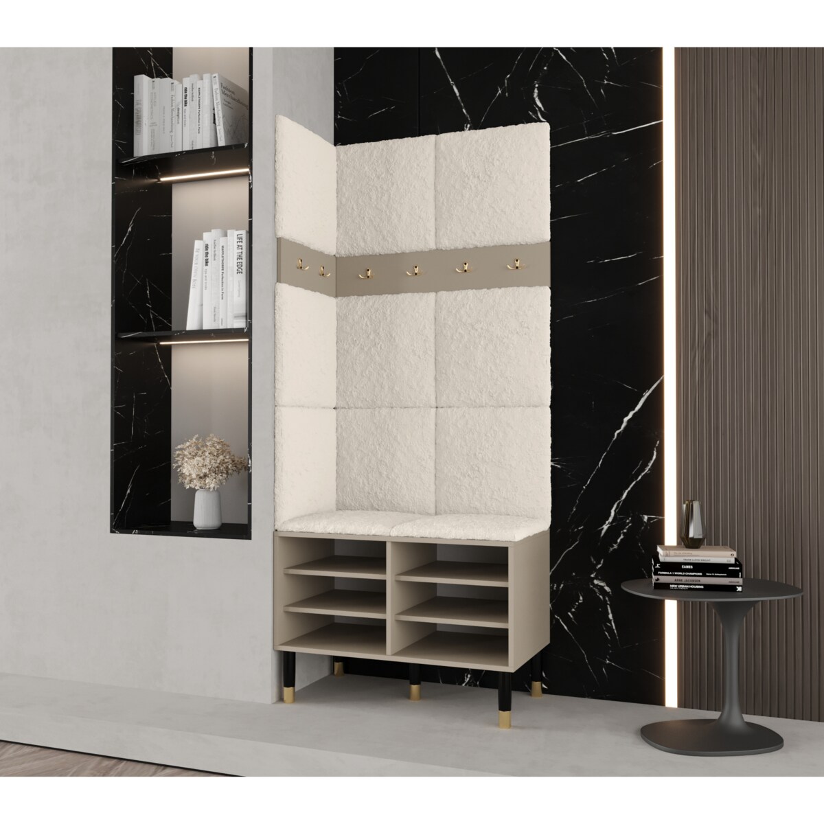 Garderoba do przedpokoju Abiks PALERMO 11 kaszmir+poso100