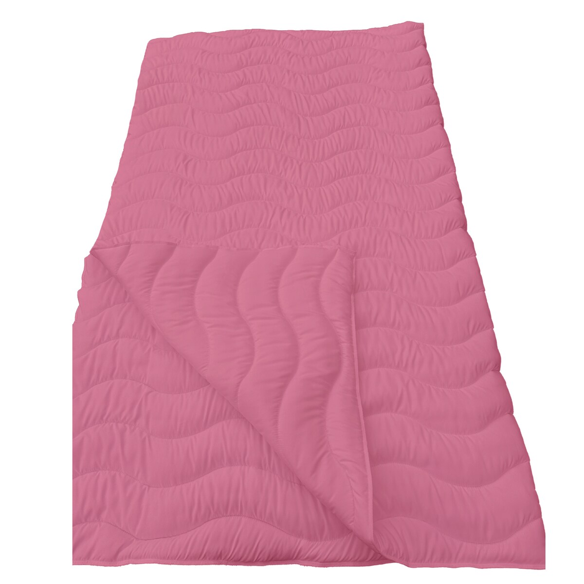 Kołdra Całoroczna 160X200 Cm Antyalergiczna Wełniana Owata Pikowana Różowa