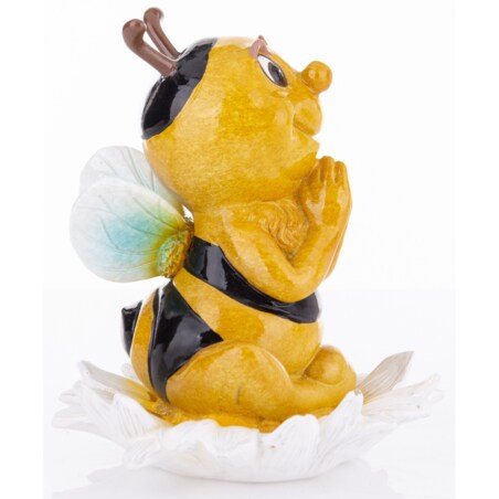 Dekoracja - para kolorowych pszczółek 10x9x9 cm API joginki