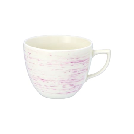 Zestaw filiżanek ze spodkami dla 6 osób 12 el. City Wiśniowy Mus CT21