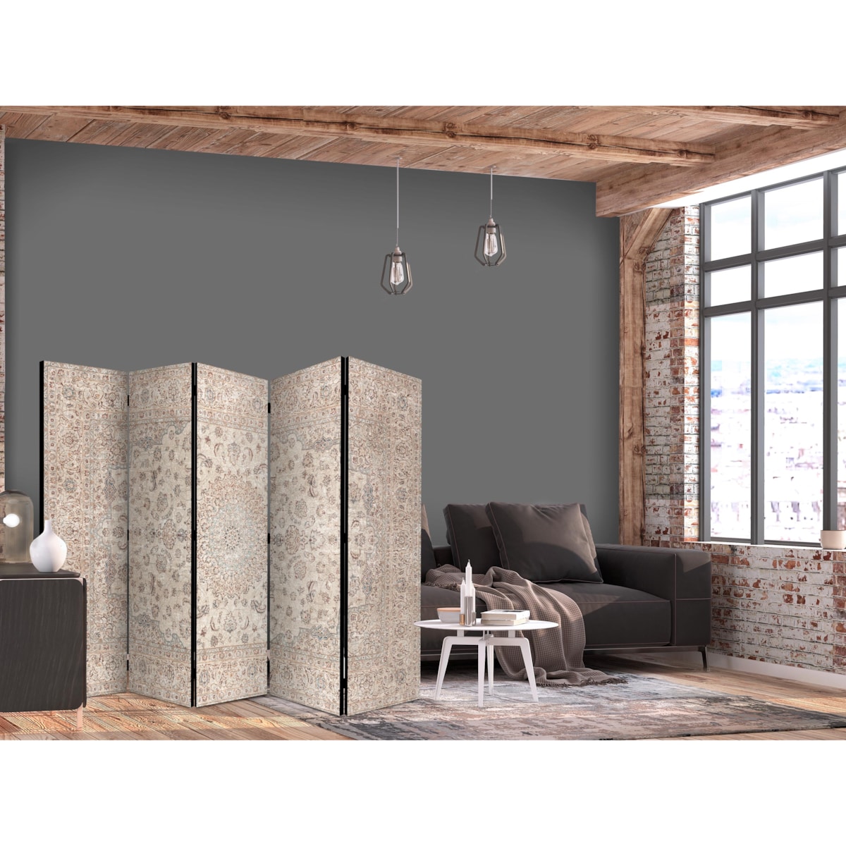 Parawan Akustyczny Pustynne Noce 225x172cm