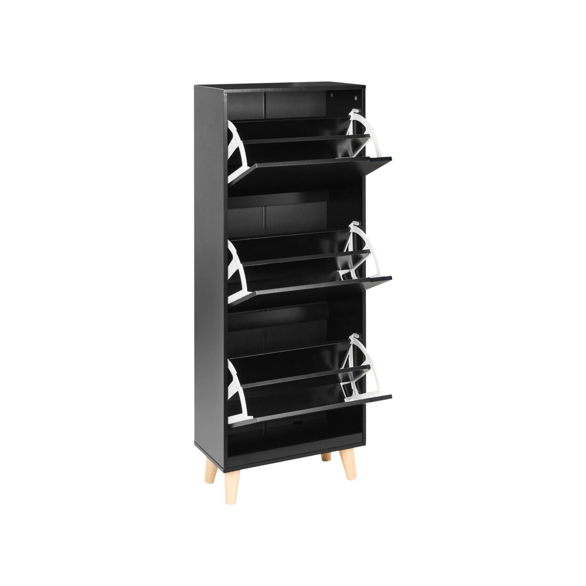 Szafka na buty NEIKA Czarny